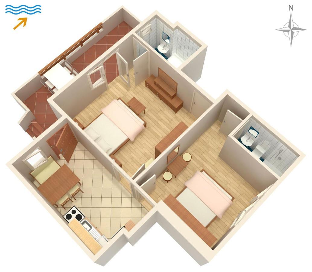 Apartment Supetarska Draga - Donja 5030A Buitenkant foto